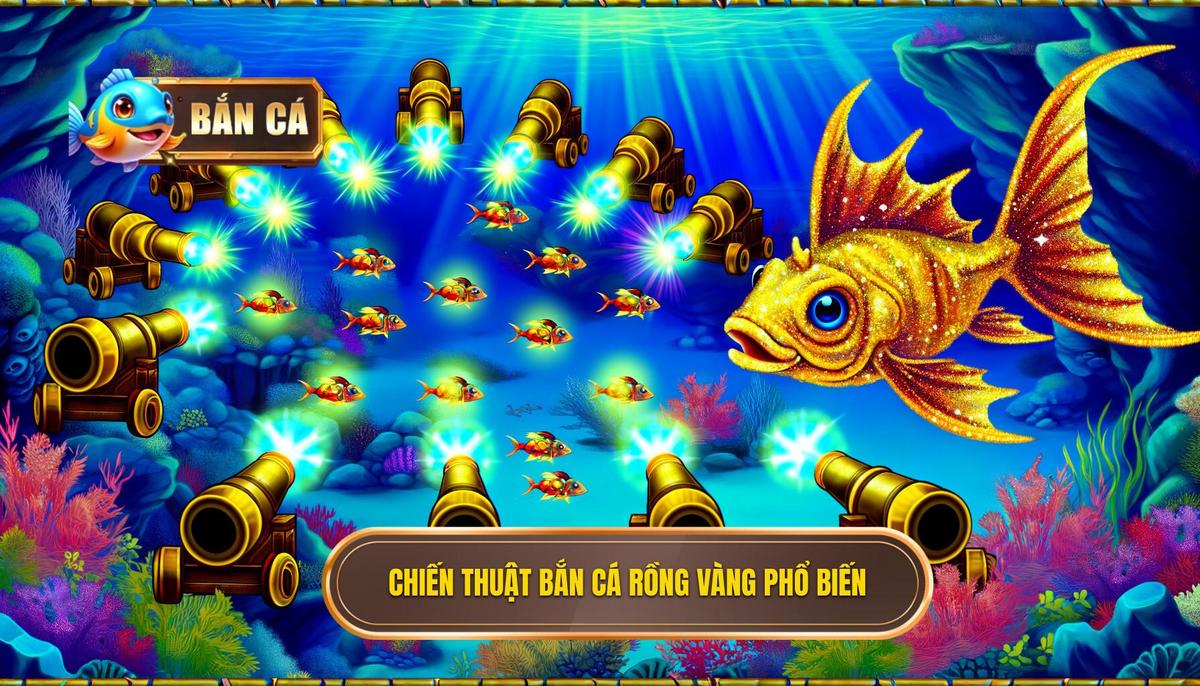 Những chiến thuật bắn cá rồng vàng phổ biến nhất