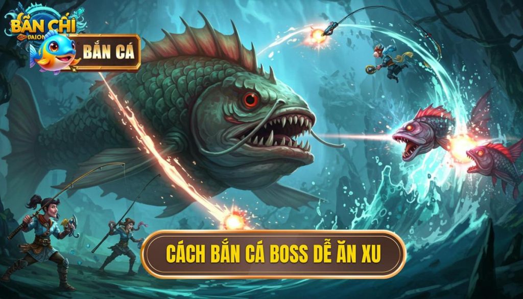 cách bắn cá boss dễ ăn xu